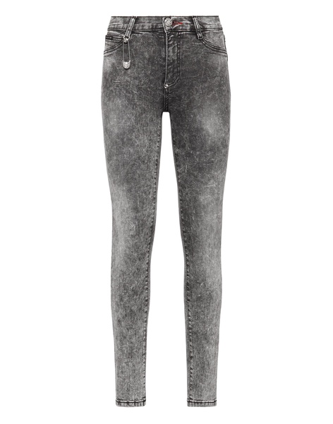 high waist jegging pins iconic plein