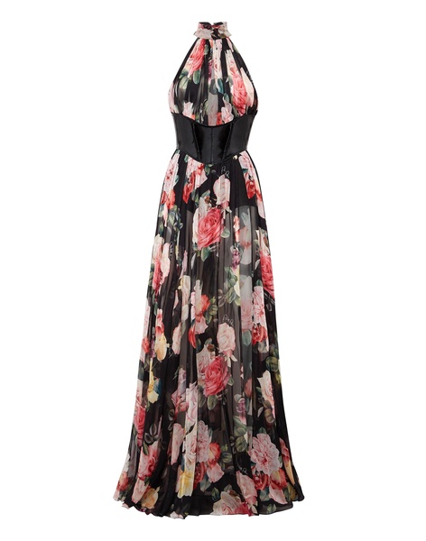 long dress vittoria  flowers