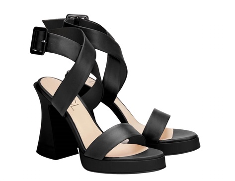 women's janis sandal in black