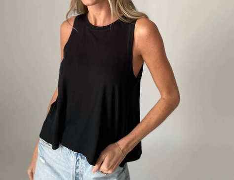 riley tank in black