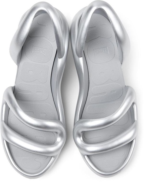 Silver Sandals for Men.