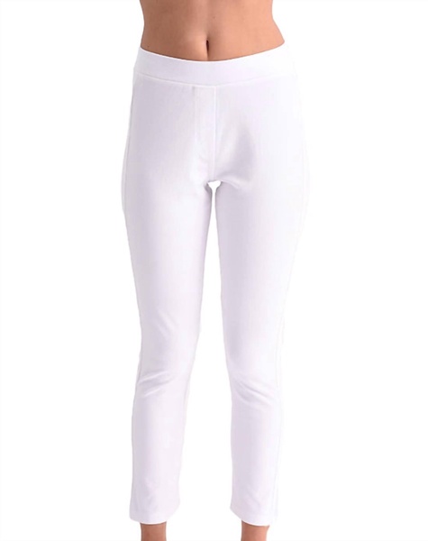 lounge pant in white