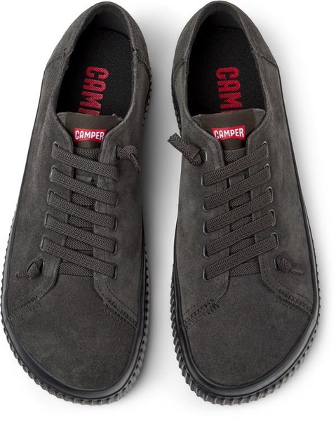 Gray Nubuck Men's Sneakers.
