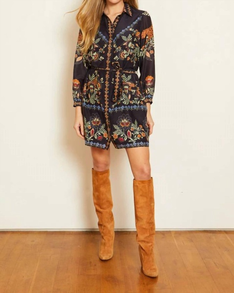 lucy dress in vintage cheetah
