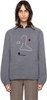 Gray Doodle Sweater