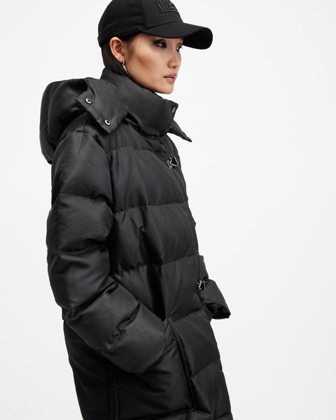 Allana Funnel Neck Recycled Puffer Jacket