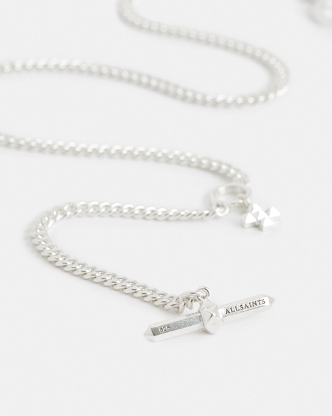 Nova Sterling Silver Charm Necklace