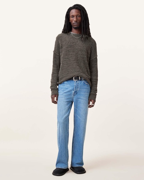 Chillion Boxy Oversized Crew Neck Sweater
