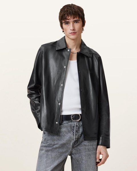 Arlington Minimalist Leather Jacket