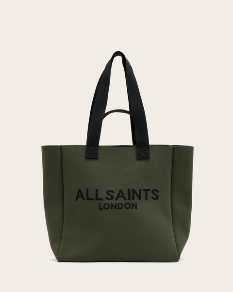 Izzy Large Logo Knitted Tote Bag