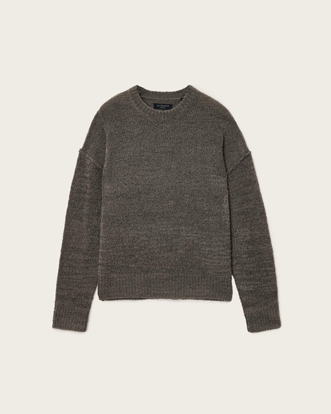Chillion Boxy Oversized Crew Neck Sweater