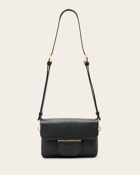 Jupiter Grain Leather Crossbody Bag