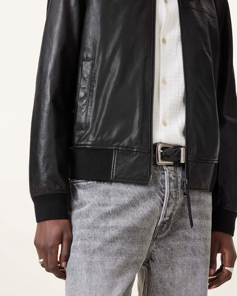 Gen Lightweight Slim Fit Leather Jacket