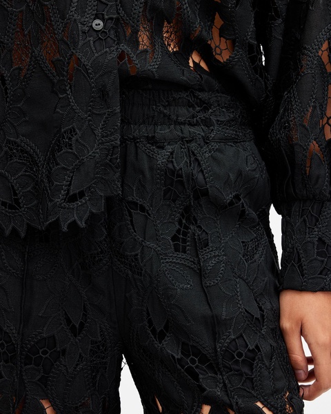 Charli Embroidered Straight Fit Pants