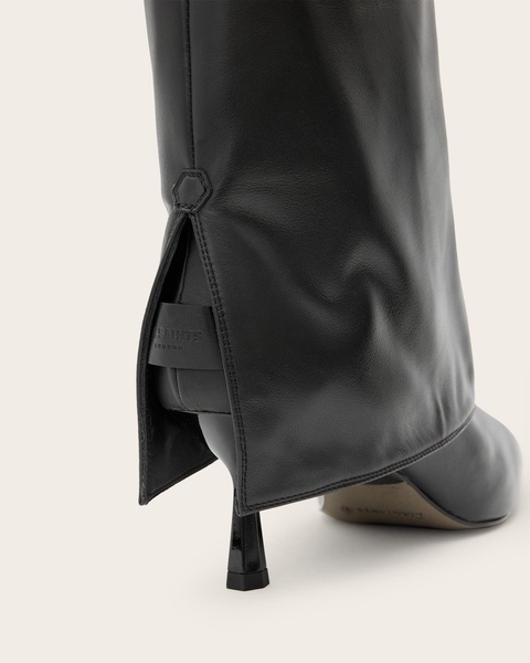 Odyssey Knee High Folding Leather Boots