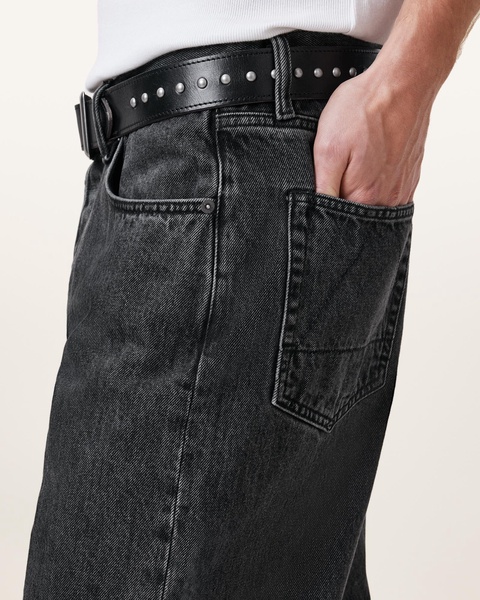 Cassian Studded Leather Belt