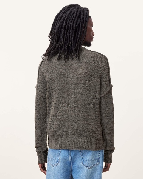 Chillion Boxy Oversized Crew Neck Sweater