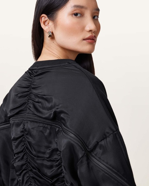 Peggy Zip Sleeve Relaxed Fit Sweatshirt