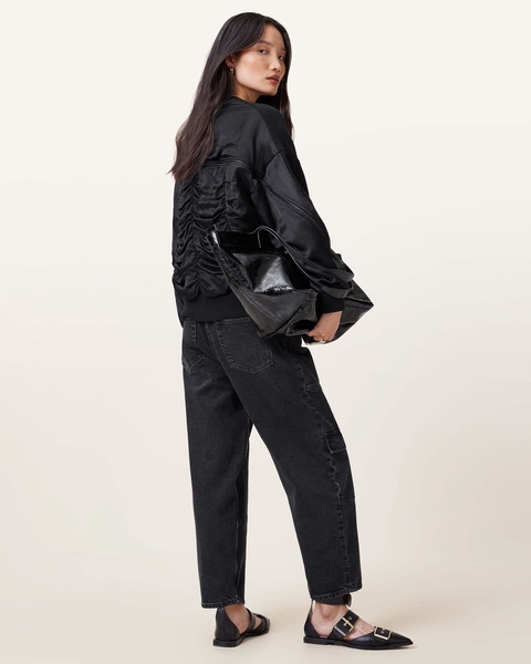 Peggy Zip Sleeve Relaxed Fit Sweatshirt