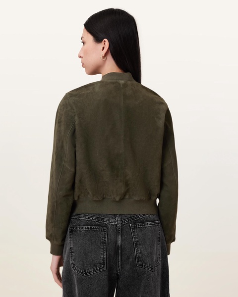 Orten Suede Bomber Jacket