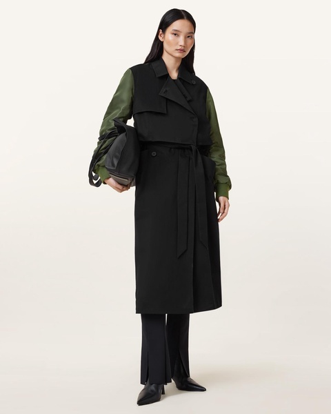 Penni 2-in-1 Trench Bomber Jacket