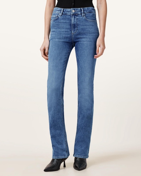 Haldan Slim Bootcut Stretch Denim Jeans