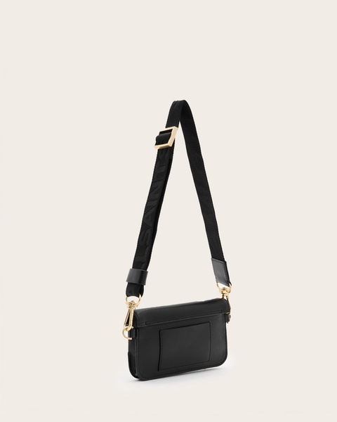 Zoe Adjustable Leather Crossbody Bag
