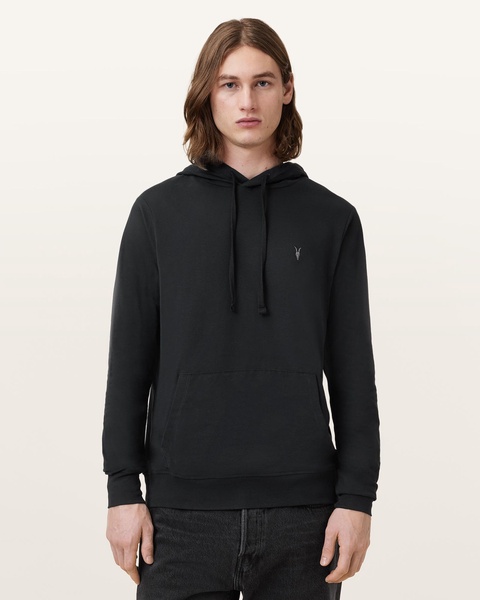 Brace Pullover Brushed Cotton Hoodie