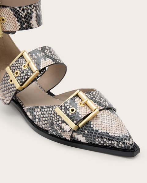 Sutton Leather Pointed Toe Shoes