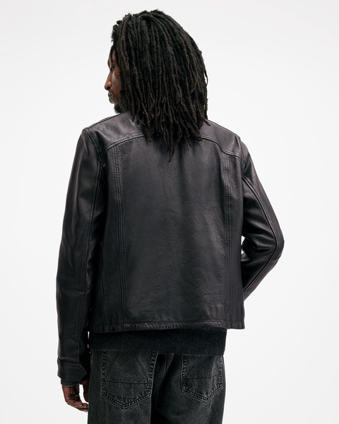 Erol Zip Up Leather Jacket