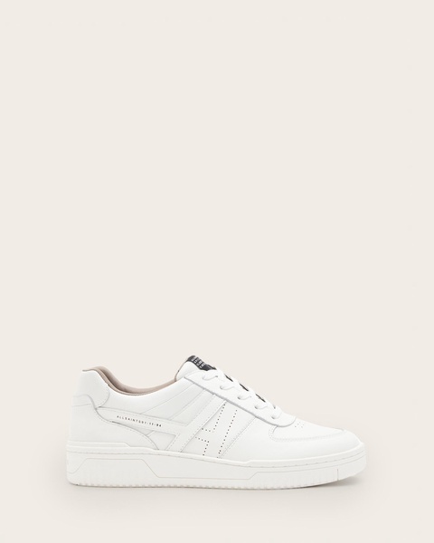 Vix Low Top Round Toe Leather Sneakers