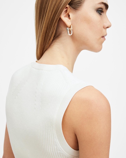 Cruz Ribbed Knitted Vest