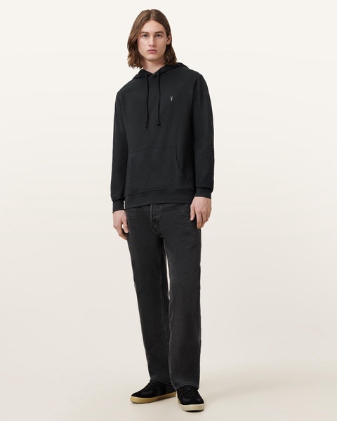 Brace Pullover Brushed Cotton Hoodie