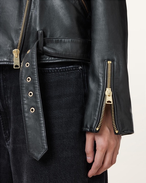Balfern Leather Biker Jacket