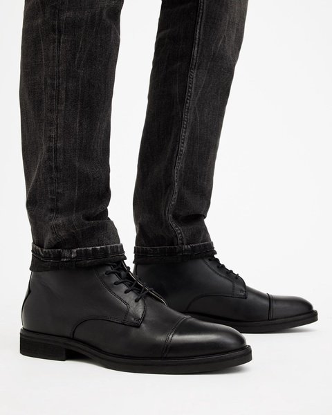 Drago Leather Lace Up Boots