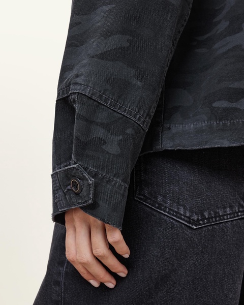 Finch Camouflage Denim Jacket