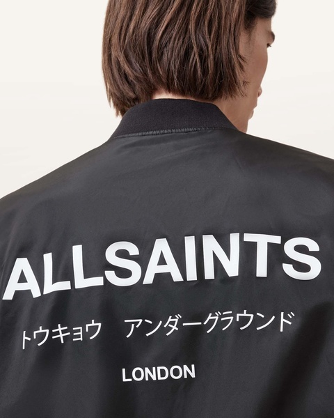 Underground Relaxed Fit Bomber Jacket