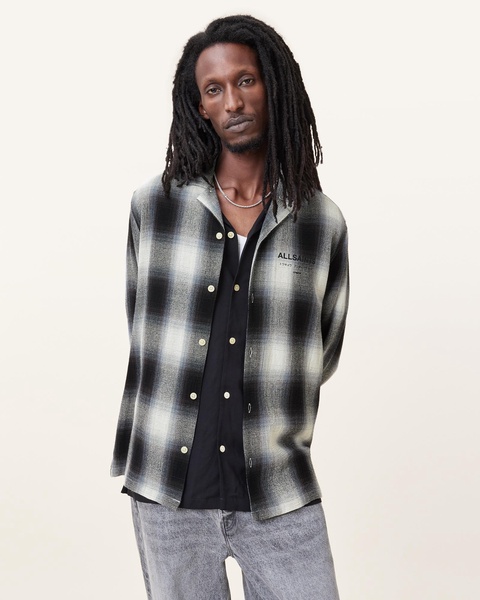 Underfade Checked Long Sleeve Shirt