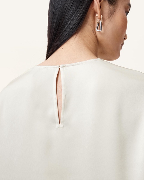 Amelie Satin Relaxed Fit T-Shirt