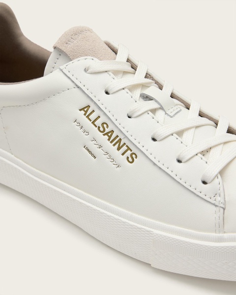Underground Leather Low Top Trainers