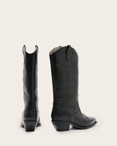 Dolly Western Leather Boots