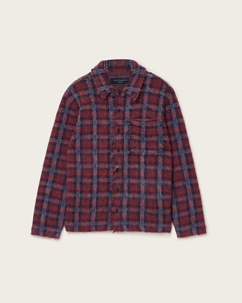 Austin Checked Brushed Cardigan