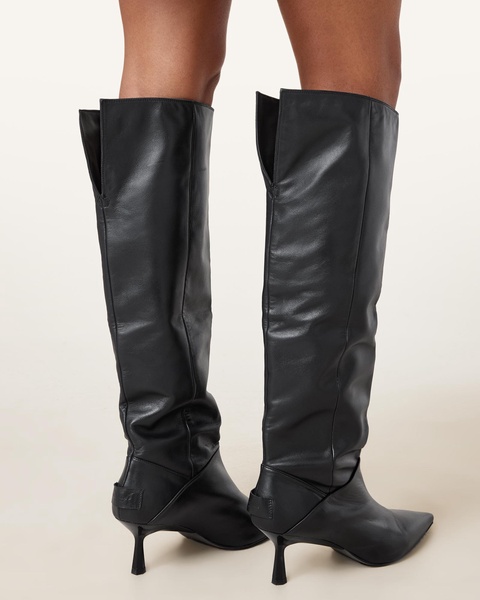 Odyssey Knee High Folding Leather Boots