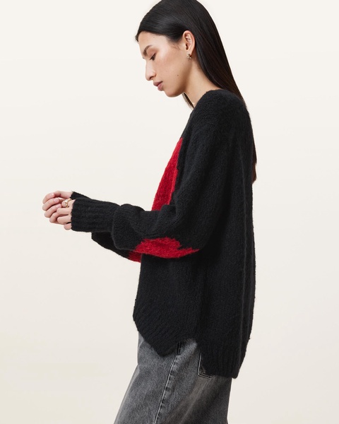 Luv Heart Intarsia Sweater