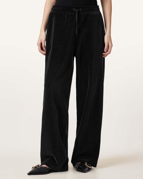 Vin Wide Leg Velvet Sweatpants