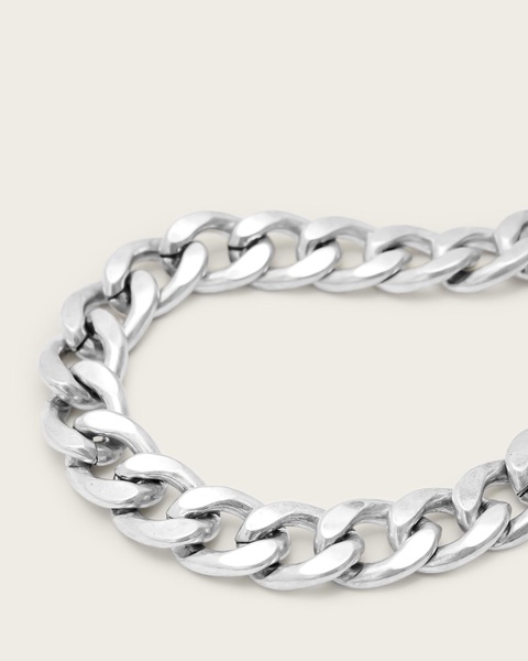 Nya Hexagon Chain Choker Necklace