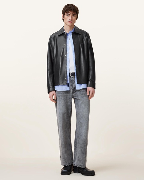 Arlington Minimalist Leather Jacket