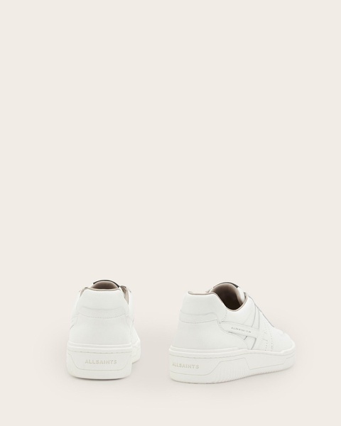 Vix Low Top Round Toe Leather Sneakers