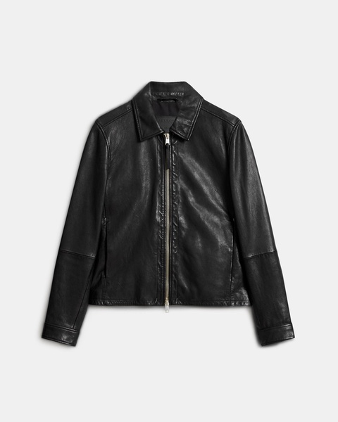 Erol Zip Up Leather Jacket