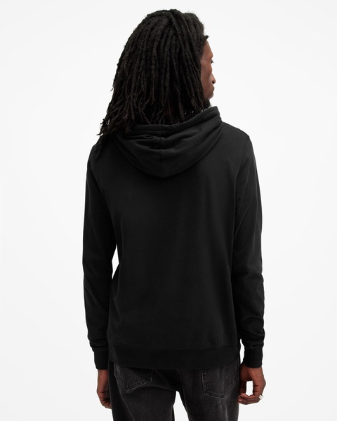 Brace Pullover Brushed Cotton Hoodie
